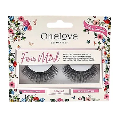Combo Cilios faux mink Madrid mais Cola de 7g