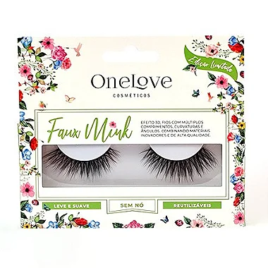 Combo Cilios faux mink Dubai mais Cola de 7g