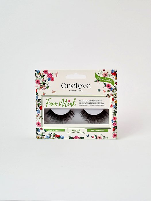 Combo Cilios faux mink Barcelona mais Cola de 7g