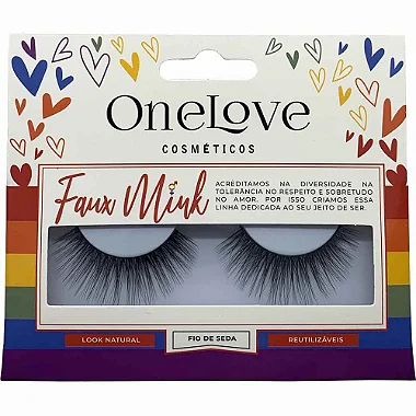Combo Cilios faux mink Para Todos 4 mais Cola de 7g