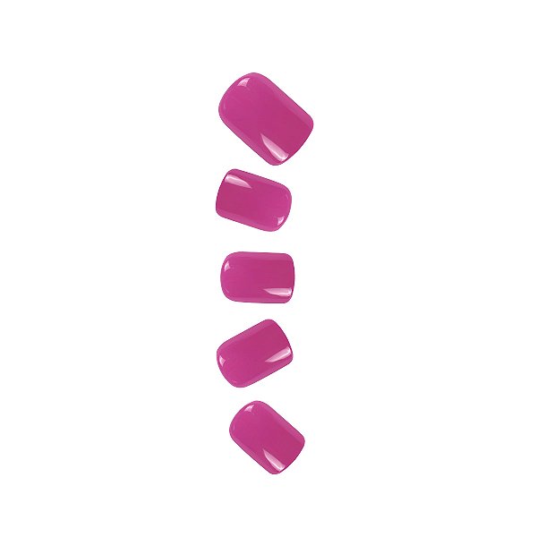 Unha Postiça Autocolante Orchidea Gloss
