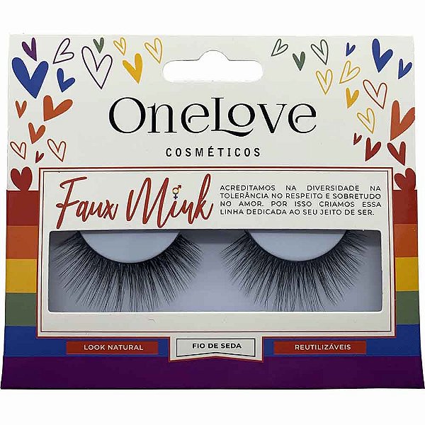 Cílios Postiços Faux Mink Para Todos 4
