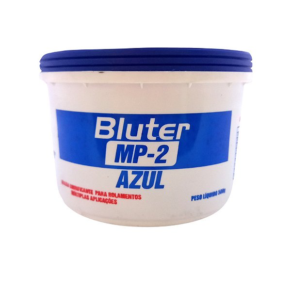 Graxa Azul Rolamento 0,5kg Bluter Mp-2 Alta Temperatura