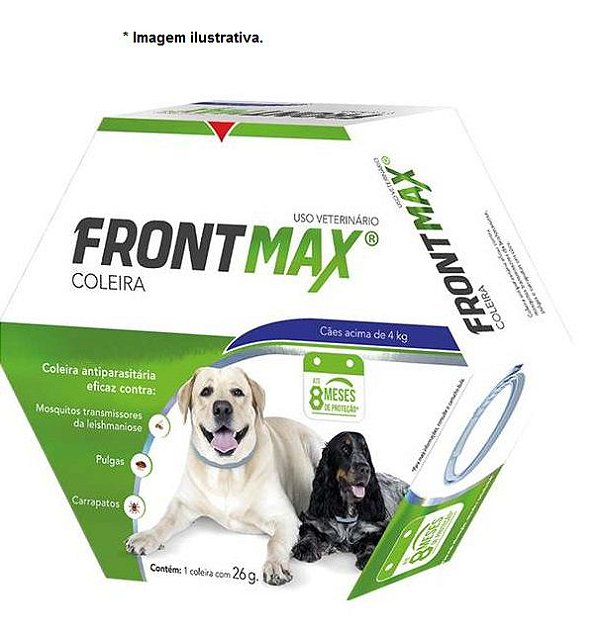 Coleira Frontmax para Cães Acima de 4 Kg