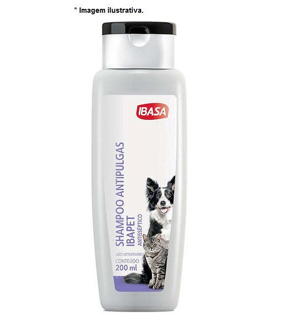 Shampoo Ibapet Ibasa 200ml (Cães e Gatos)