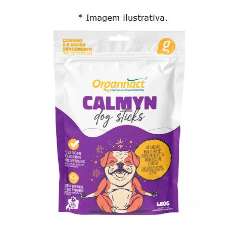 Calmyn Dog Sticks Sachê 450 gr - Organnact