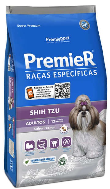 Ração Premier Shih Tzu Adulto Frango