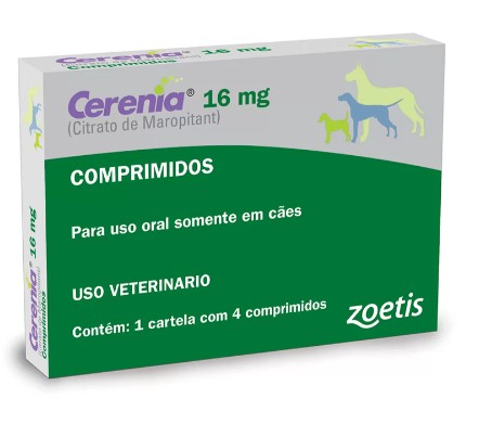 Cerenia 16mg Zoetis 4 Comprimidos