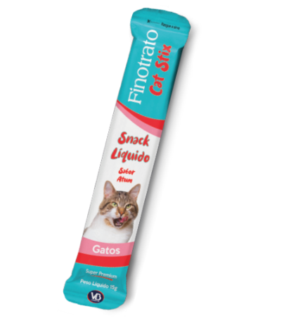 Snack Liquido Finotrato Cat Stix Atum 15gr