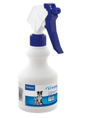 Antipulgas e Carrapatos Virbac Effipro Spray para Cães e Gatos  250ml