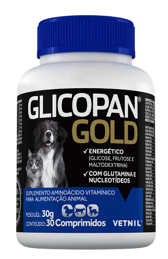 Suplemento Vetnil Glicopan Gold 30comp