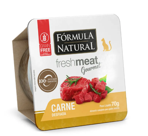 Fórmula Natural Fresh Meat Gourmet Carne Desfiada  70gr