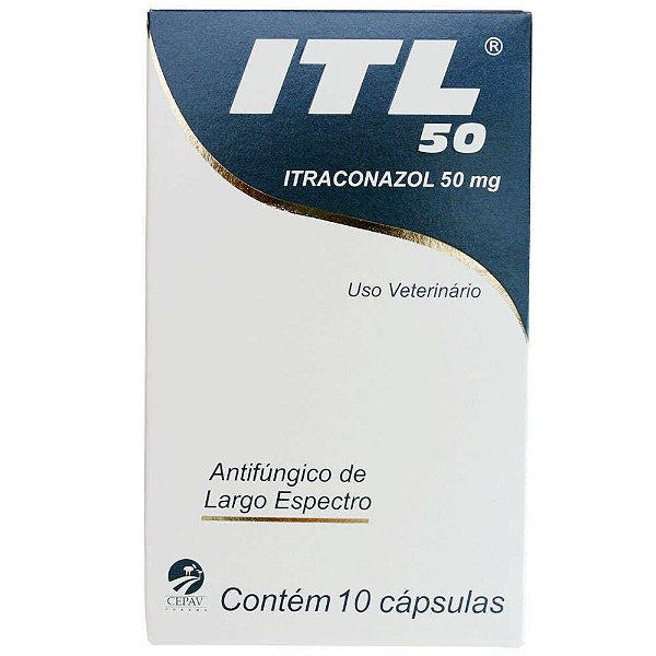 Itraconazol 50mg 10 cápsulas - ITL50