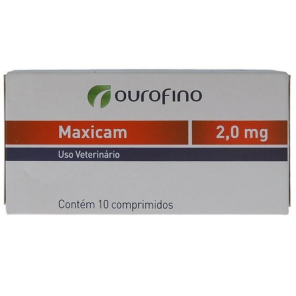 Maxicam 2,0mg 10 Comprimidos