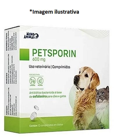 Petsporin 600mg 12 comprimidos