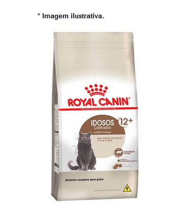 Ração Royal Canin Feline Castrados 12 + Anos 1,5kg