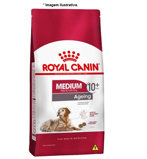 Ração Royal Canin Canine Medium 10+ 15kg