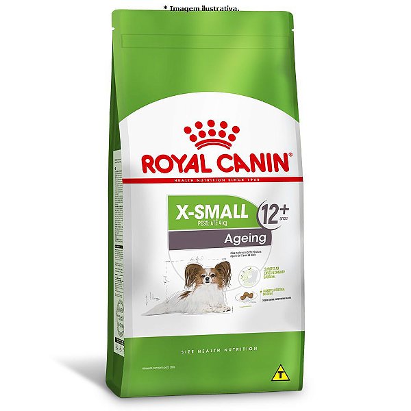 Ração Royal Canin X-Small Ageing 12+ 1kg - sosracoes
