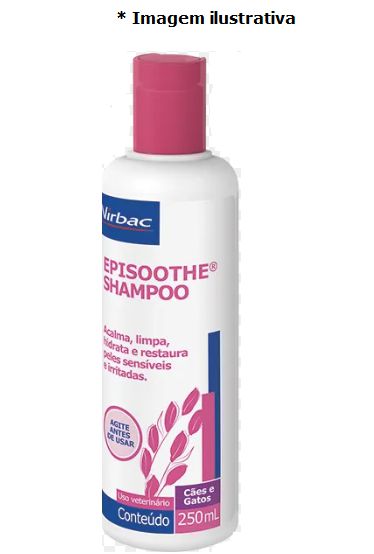 Shampoo Episoothe Virbac 250ml (Cães e Gatos)