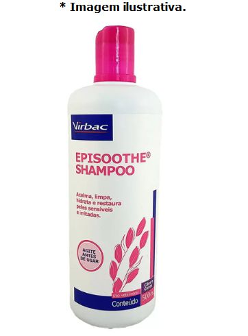 Shampoo Episoothe Virbac 500ml (Cães e Gatos)