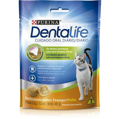 Petisco Nestlé Purina DentaLife para Gatos 40gr