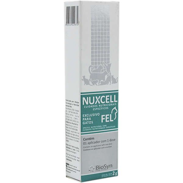 Nuxcell Fel 2g (p/ gatos) 1 aplicador c/ 1 dose