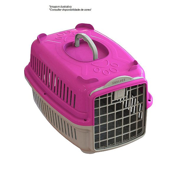 Caixa de Transporte N° 1 Pata Forte para Cães e Gatos