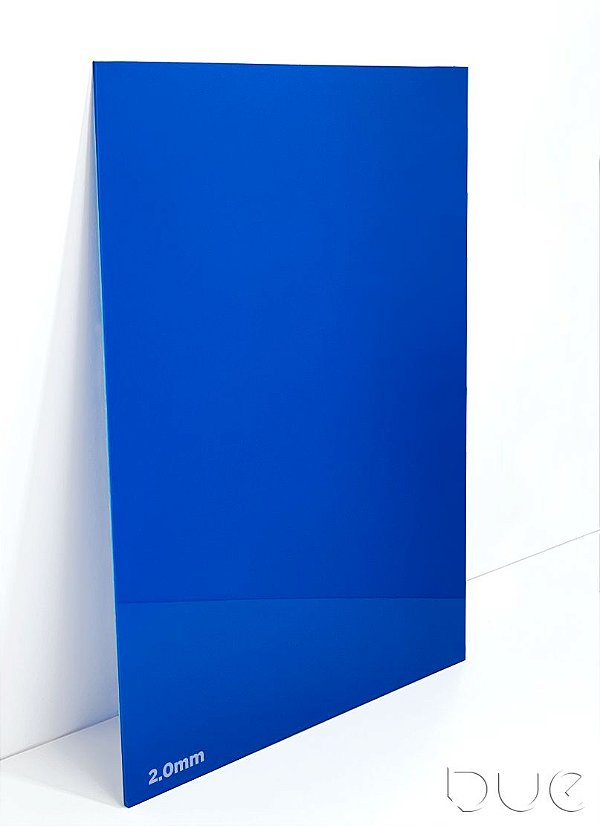 Acrílico Azul Escuro - 400x300x2mm