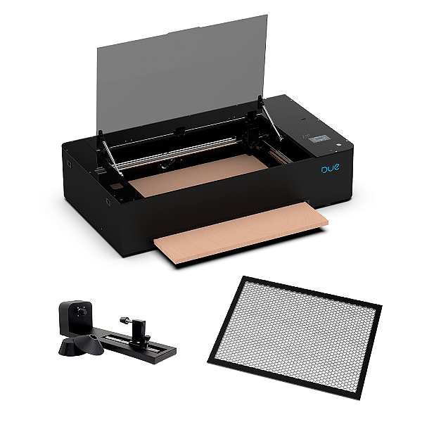 Combo Flow 2 PRO - Cortadora laser + Due Spin + Colmeia