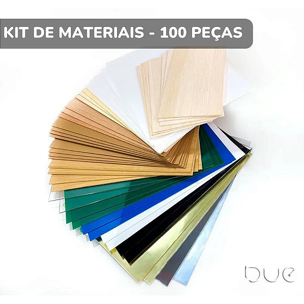 Kit de Materiais - 100 peças para Due Flow