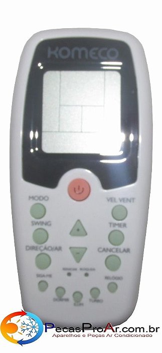 Controle Remoto Komeco Ambient ABS07FC2LX