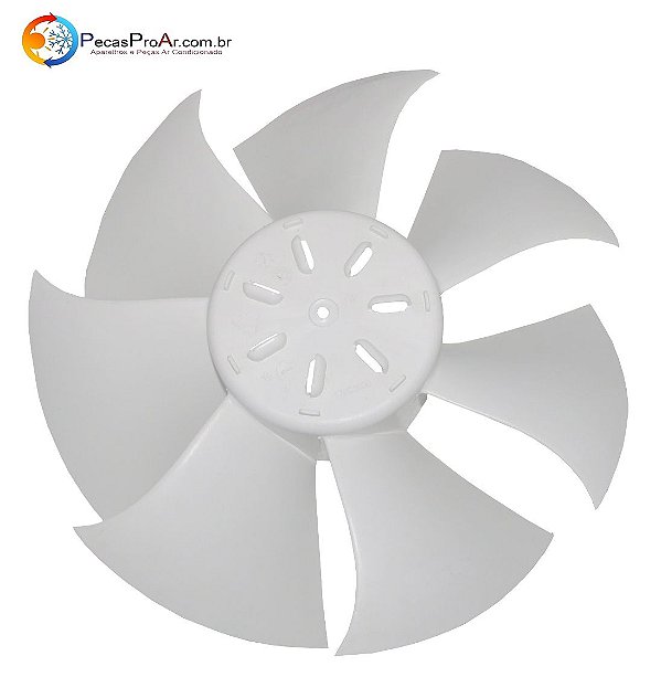 Hélice Ventilador Condensadora Midea Luna 38MLQC09M5