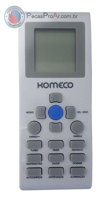 Controle Remoto Komeco Maxime MXS09QC4LA