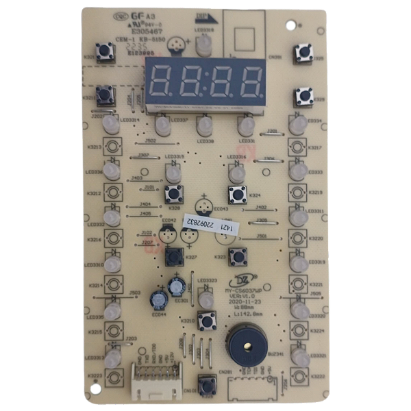 Placa Display Panela de Pressão Midea MasterSteam Inox 6L PPG70S2
