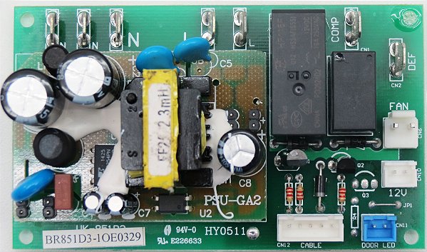 Placa Eletrônica Principal Cervejeira Midea Liva 80L BCA81 127V