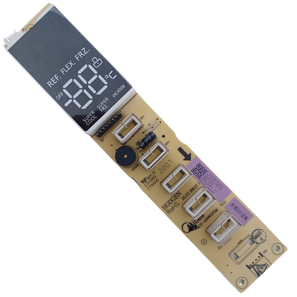 Placa Display Geladeira Toshiba Frenchdoor Convertzone 638L GR-RF646WEPMA061