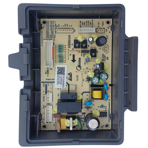 Placa Eletrônica com Suporte Geladeira Midea Frost Free 425L MD-RT453FGA042