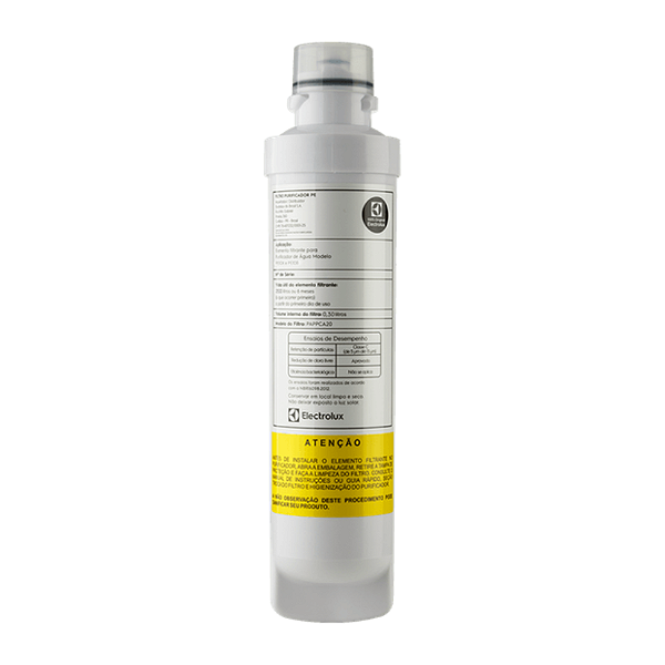 Filtro de Agua do Purificador Electrolux Prata com Painel Easy Touch Prata PE10X