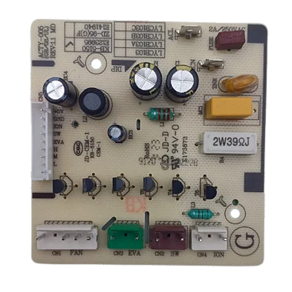 Placa Eletrônica Climatizador de Ar Midea Preto AKAP1