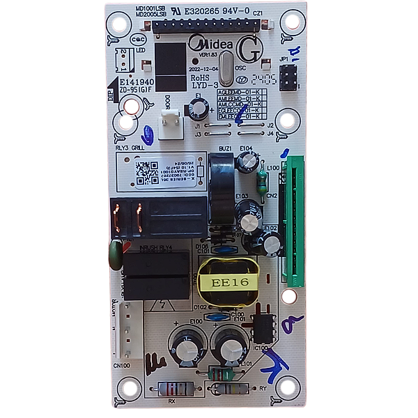 Placa Eletrônica Micro Ondas Midea 35L Branco MXSA35B1