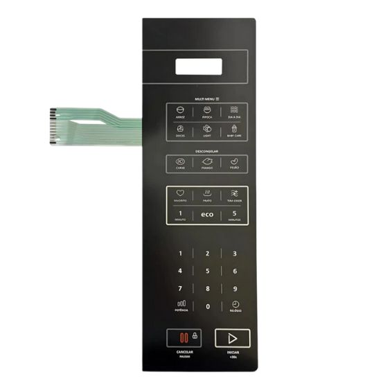 Membrana Painel de Comando Micro-ondas Toshiba 35L MM2-EM35PB(GM)