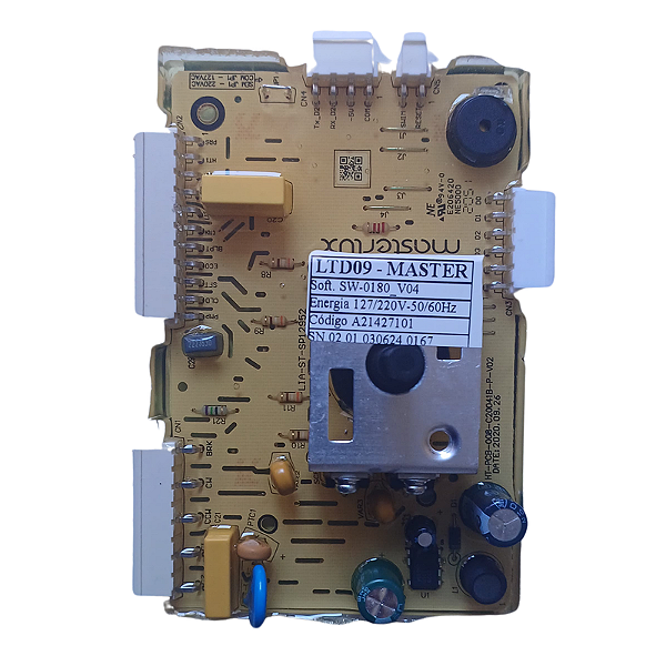 Placa Eletrônica Lavadora Electrolux Turbo Economia 8Kg Branca LTD09