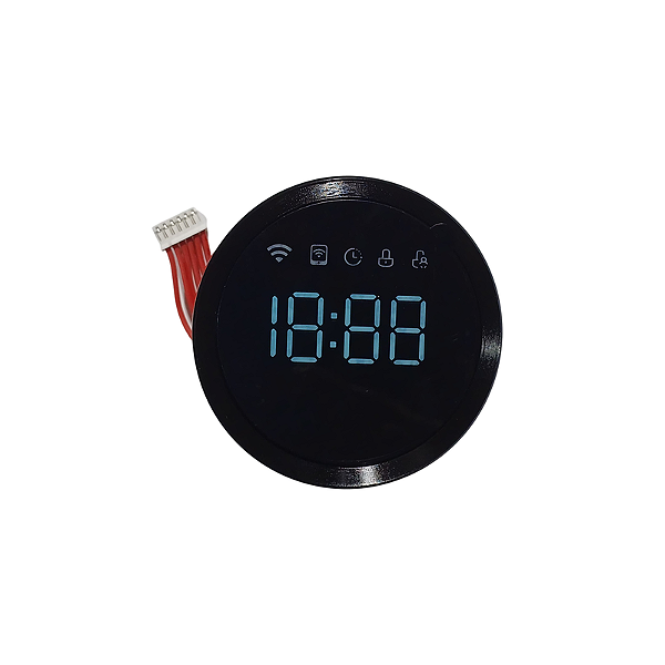 Botão de Seleção Lavadora Midea HealthGuard Smart 11Kg Titânio MF200D110WB/GK-01