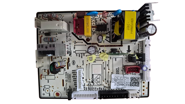 Placa Eletrônica Geladeira Midea Frost Free Duplex Inverter Preto 491L MD-RT650EVDDX3