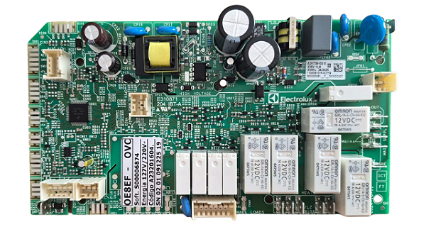 Placa De Potência Forno Elétrico De Embutir Electrolux Experience com FoodSensor Preto 80L OE8EF