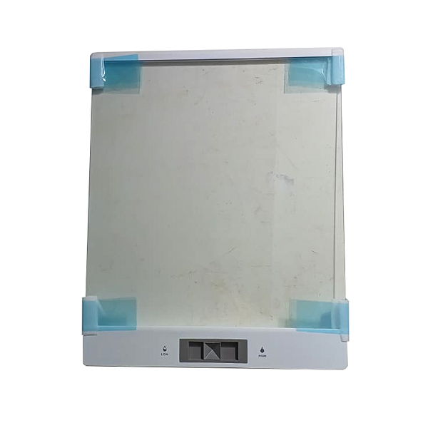 Prateleira Fechamento Gaveta da Geladeira Midea Side by Side 442L Inox MDRS598FGA041