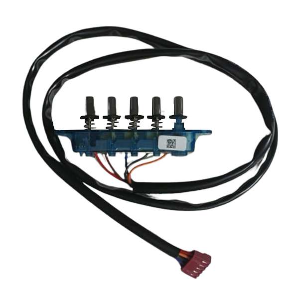 Display de Comando da Coifa Midea 90cm com Vidro Curvo RGA901