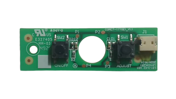 Placa Botões Aspirador de Pó Electrolux Ergorápido 2 em 1 Cyclonic Power Azul ERG019