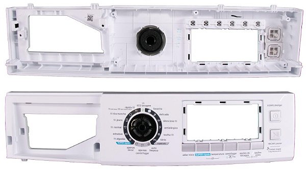 Painel De Controle Plástico Lava E Seca Midea StormWash Inverter 10,2KG LSD10B1