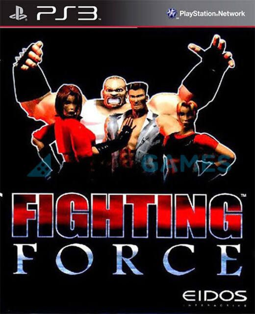 Ps1 - Fighting Force 1 - Leia a descrição